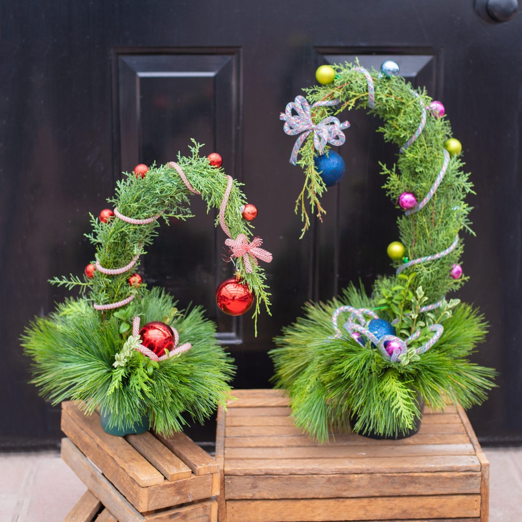 Grinch Tree Centerpiece Workshop - Second Nature at Reads Creek